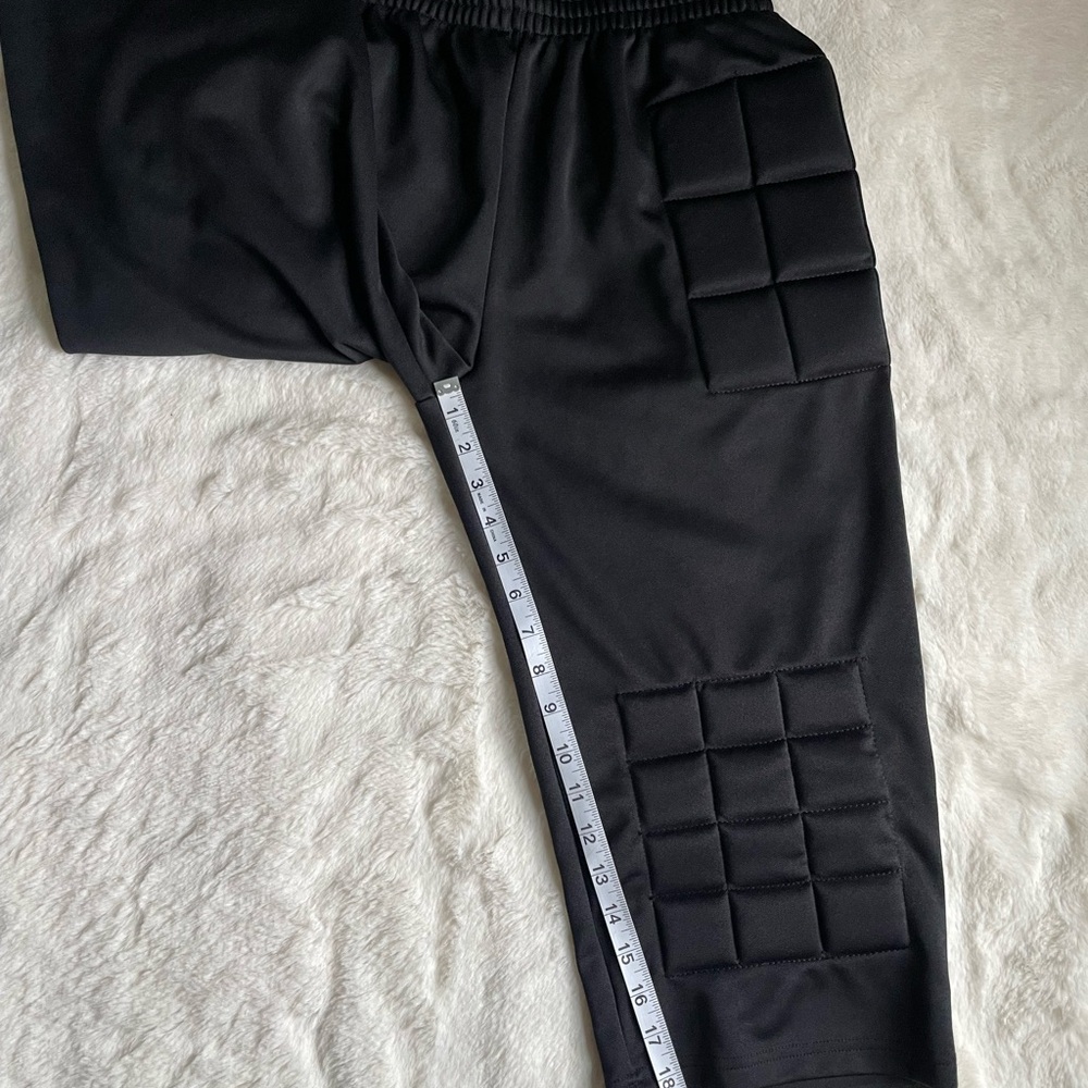 Reusch Men's Black Padded Goalkeeper Sweatpants - Picture 4 of 6